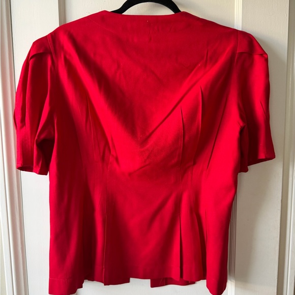 Vintage Argenti Button-Up Blouse with Matching Skirt - Picture 5 of 5